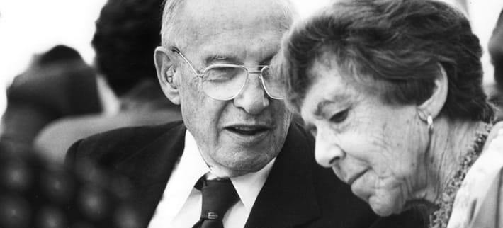 Peter and Doris Drucker