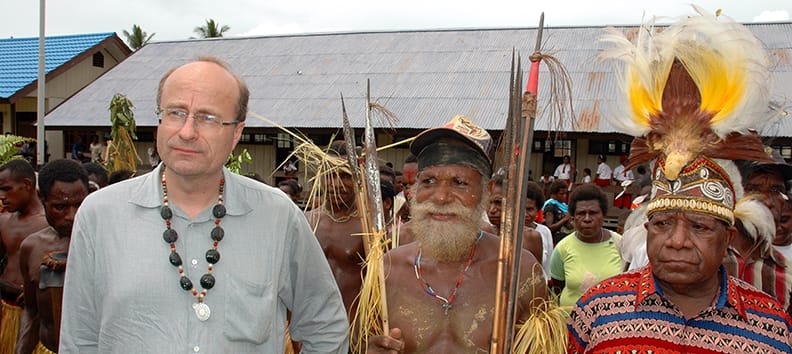 Hans Brattskar in Papua New Guinea