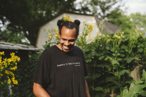 Ross Gay, winner of Claremont Graduate University's 2016 Kingsley Tufts Poetry Award
