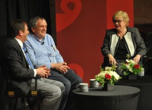 Jamie Richardson, Randall Lewis, and Pat Soldano panel discussion