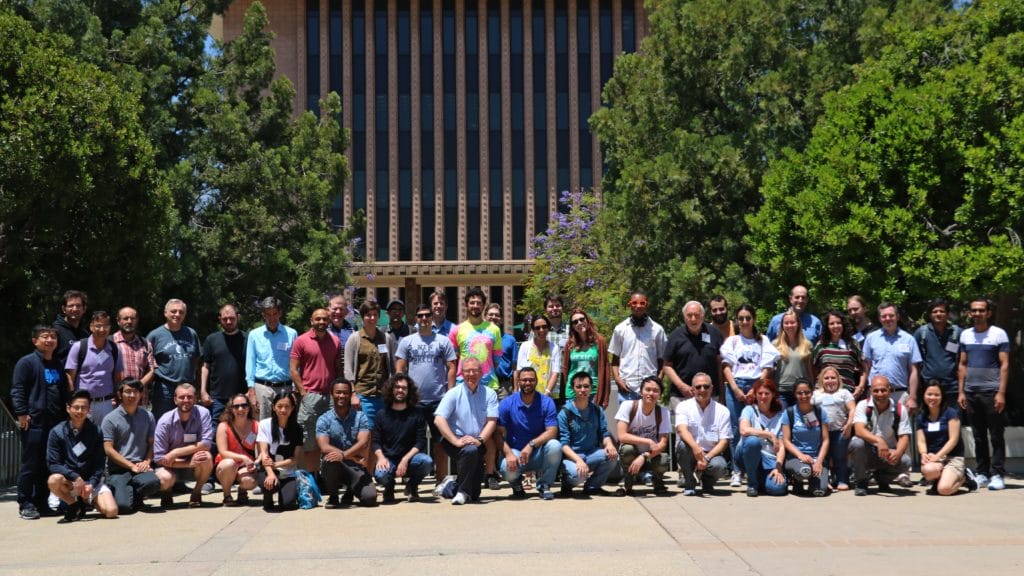 Group photo of this year's Mathematical Problems in Industry Workshop participants.