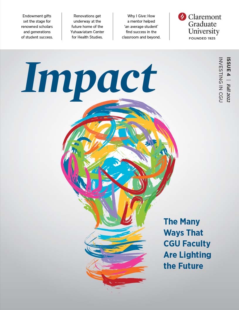 Impact magazine cover for Fall 2022