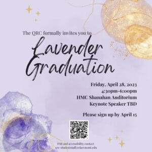 Lavender Graduation