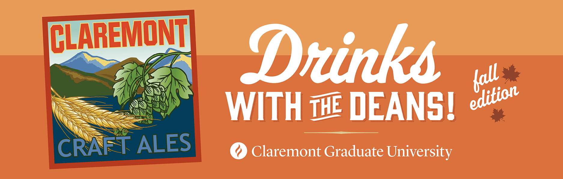 CGU Drinks with the Deans Fall Edition