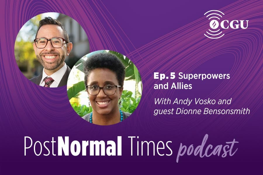 Andrew Vosko and Dionne Bensonsmith Postnormal Times Podcast