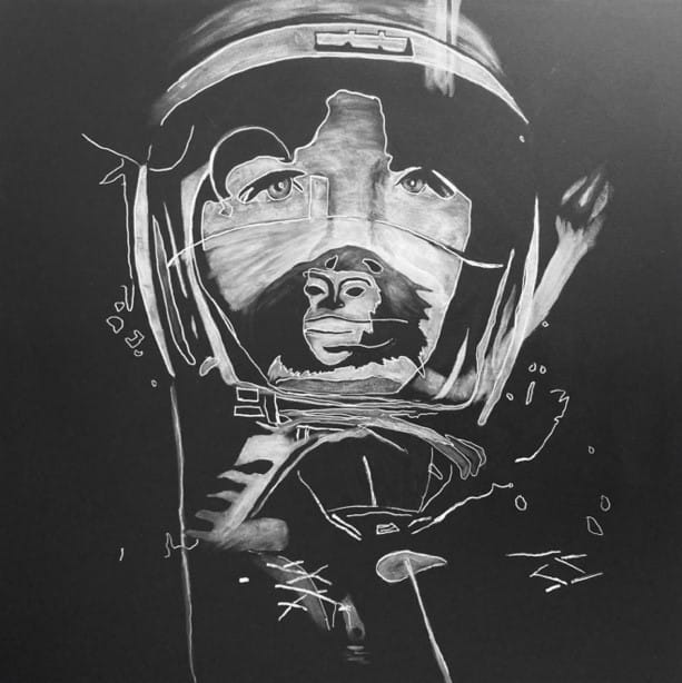 Tara Tavi - Yuri Gagarin and Ham the Astrochimp