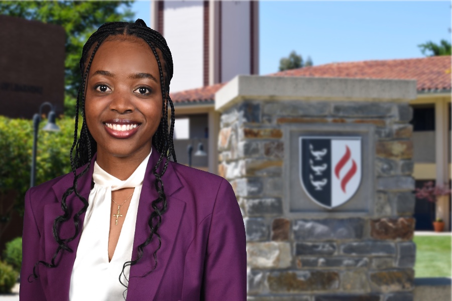 Laura Rantlole spotlight on CGU campus