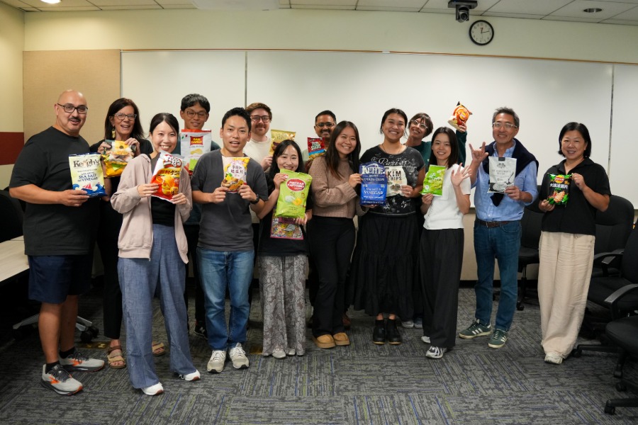 Drucker food program chip tasting